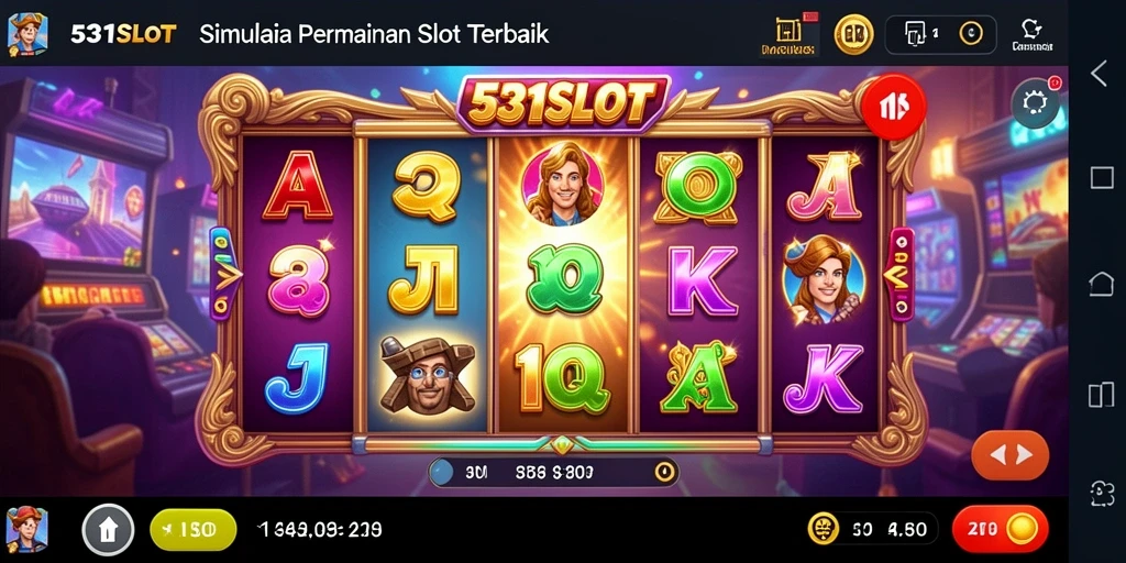Tampilan gameplay <strong>531SLOT</strong> yang menawan dan menghibur.