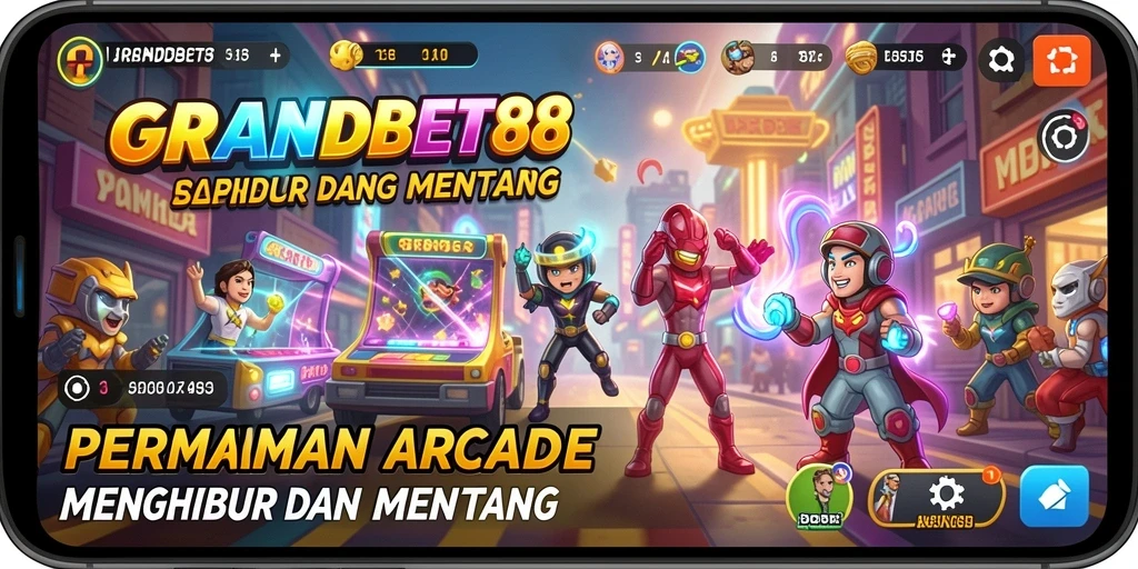 Tampilan gameplay seru dan menantang dari GRANDBET88.