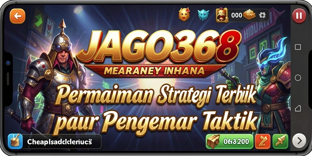 Tangkapan layar utama JAGO368 menampilkan aksi gameplay strategis yang mendebarkan.