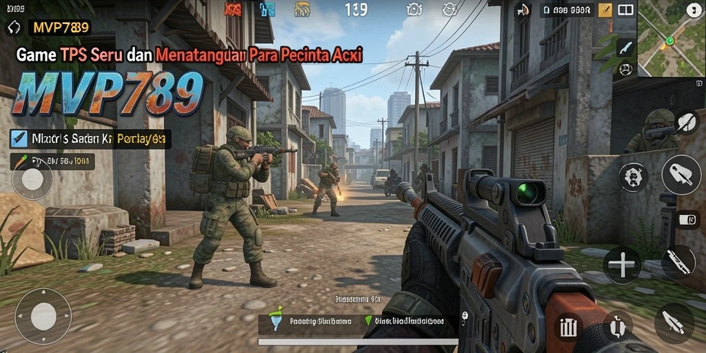 Gameplay seru MVP789 yang memukau dengan aksi tembak-menembak.