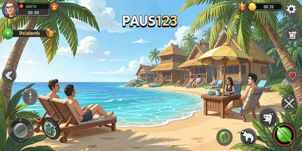 Tampilan gameplay PAUS123 yang seru dan menantang.