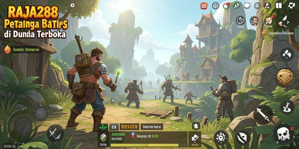 Gameplay seru di dunia terbuka RAJA288 dengan grafik menawan.