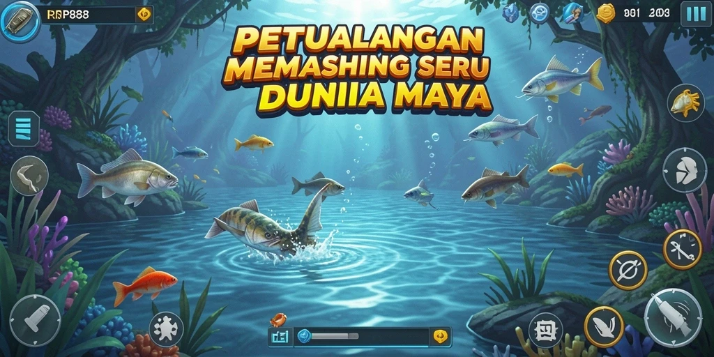 Tangkapan ikan yang menakjubkan di RP888 saat bermain.