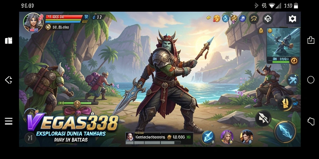 Tampilan gameplay Open World di VEGAS338 yang memukau dan dinamis.