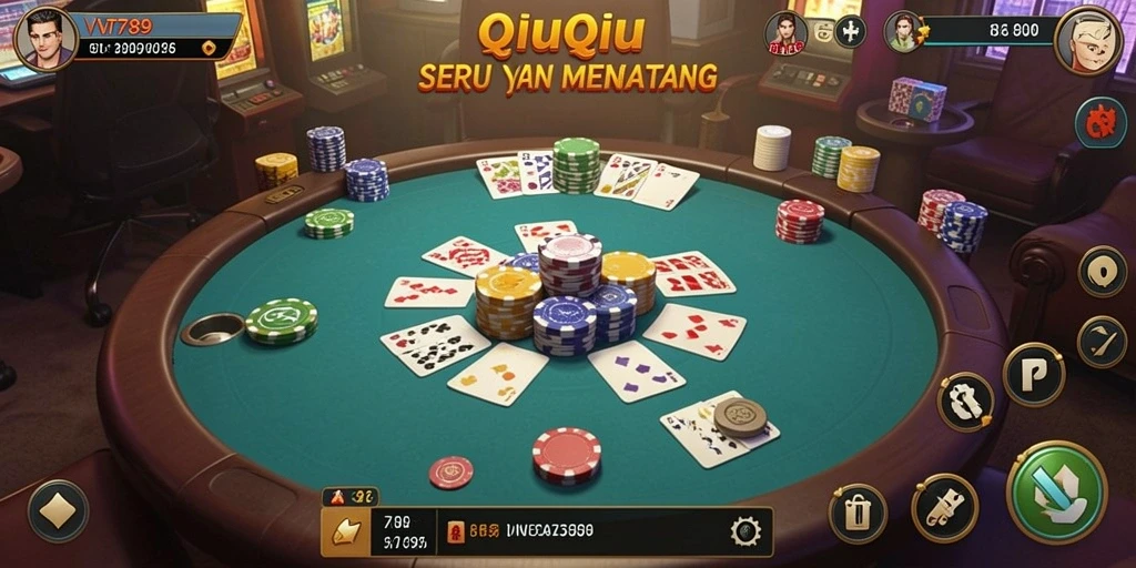 Gameplay QiuQiu yang seru di VT789.