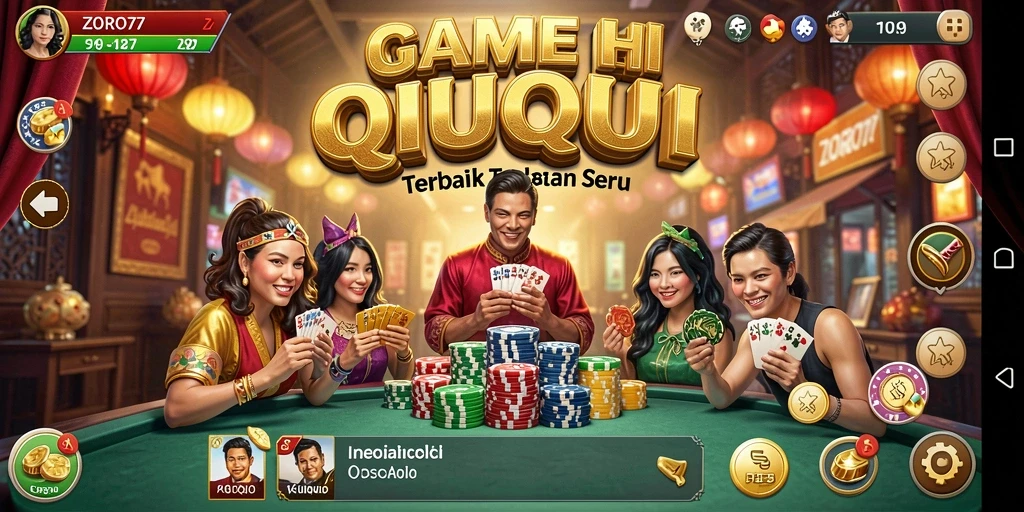 Tampilan gameplay seru dalam ZORO77 yang menarik.